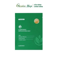 Mặt Nạ Miếng Làm Dịu, Phục Hồi Dành Cho Da Dầu Mụn Caryophy Portulaca Mask Sheet