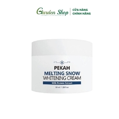 Kem Dưỡng Làm Sáng Và Nâng Tông Da Pekah Melting Snow Whitening Cream 50ml