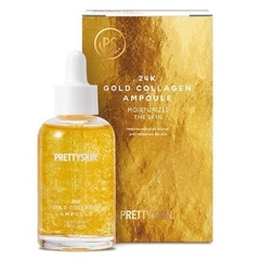 Tinh Chất Dưỡng Da, Chống Lão Hóa Pretty Skin 24K Gold Collagen Ampoule 50ml