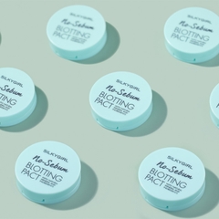 Phấn Phủ Khoáng Dạng Nén Kiềm Dầu Vượt Trội SilkyGirl No Sebum Blotting Pact 7g