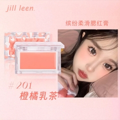 Phấn Má Hồng Dạng Kem Mướt Mịn Không Thấm Nước Làm Sáng Tone Da JILL LEEN 4g
