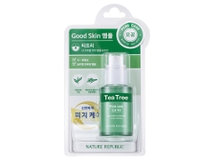 Tinh Chất Tràm Trà Ngăn Ngừa Mụn Nature Republic Good Skin Tea Tree Ampoule 30ml
