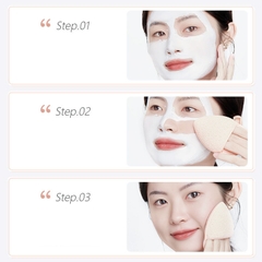 Bọt Biển Rửa Mặt Găng Tay Làm Sạch Puff Làm Sạch Sâu GECOMO Loại Size XL Cở Lớn Mềm Mại - G2098