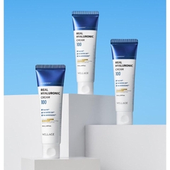 Kem Dưỡng Ẩm, Làm Dịu Da Wellage Real HYALURONIC 100 Cream 50ml