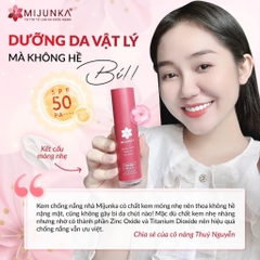 Kem Chống Nắng Mijunka Aging Care Toneup UV Milk SPF50+/PA++++ Nhật Bản 30ml
