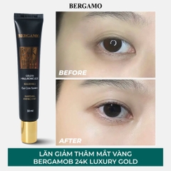 Lăn Giảm Thâm Mắt Vàng Bergamo 24k Luxury Gold Eye Serum 30ml