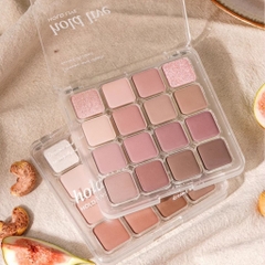Bảng Phấn Mắt 16 Ô Trang Điểm Mắt Nhũ Mịn Lì Hold Live Sunset Magic Eyeshadow Palette HL716 19.2g