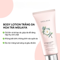 Dưỡng Thể Trắng Da Hoa Trà Weilaiya Niacinamide Fragrance Body Lotion 200ml