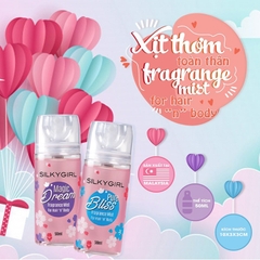 Xịt Thơm Toàn Thân Và Tóc Silkygirl Fragrance Mist Hair And Body 50ml