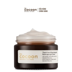 Kem Dưỡng Ẩm Dạng Thạch Từ Hoa Hồng The Cocoon Rose Aqua Gel Cream 30ml