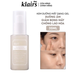 Kem Dưỡng Mắt Dạng Gel Dưỡng Ẩm, Giảm Bọng Mắt, Chống Lão Hóa Klairs Fundamental Eye Awakening Gel 35ml