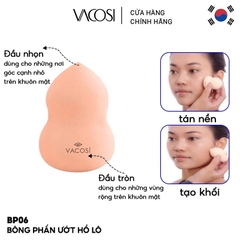 Bông Phấn Ướt Hồ Lô Vacosi Pear Blender - BP06