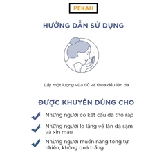 Kem Dưỡng Làm Sáng Và Nâng Tông Da Pekah Melting Snow Whitening Cream 50ml