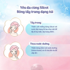 Bông Tẩy Trang Silcot Soft Touch Premium Cotton - 66 Miếng