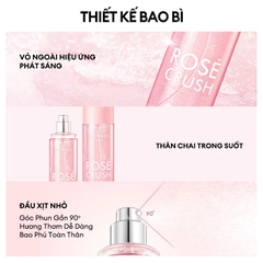 Xịt Thơm Toàn Thân Body Mist Colorkey Rose Crush Shimmer Hương Thơm Ngọt Ngào, Tươi Mới 100ml
