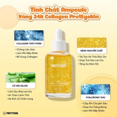 Tinh Chất Dưỡng Da, Chống Lão Hóa Pretty Skin 24K Gold Collagen Ampoule 50ml