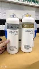 Cặp dầu gội xả Edocean Collagen Keratin Plus 500ml 1000ml