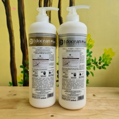 Cặp dầu gội xả Edocean Collagen Keratin Plus 500ml 1000ml