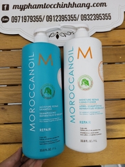 Dầu Gội & Dầu Xả Phục Hồi Moroccanoil Moisture Repair Shampoo & Conditioner