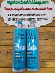 Bộ Dầu gội Dầu xả - Tigi Bed Head Recovery - Cung cấp độ ẩm 400ml 970ml (TIGI Bed Head Recovery Shampoo & Conditioner)