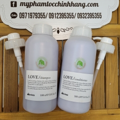 DẦU GỘI XẢ DAVINES LOVE SMOOTHING SUÔN MƯỢT 250ML -  1000ML