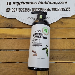 Dầu Gội Xả Dưỡng ẩm phục hồi Green Organic ( hương nước hoa) 500ml*2