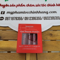SOPHIA PLATIUM PROTEIN PHỤC HỒI TÓC HƯ NÁT REPAIR AMPOULE 10*13ML