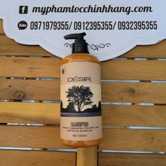 Dầu gội và dầu xả Desir Argan siêu mượt 500ml