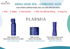Dầu Gội Bọt Khí MILBON Plarmia Clear Spa Foam và Mặt Nạ Bùn Tẩy Tế Bào Chết Da Đầu Lifting Effect 2nd Essence