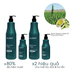 Dầu gội xả phục hồi tóc hư tổn Alonzo Premium Regener 300ml 1000ml