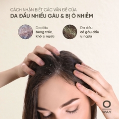 Dầu Gội Trị Gàu Cho Da Đầu Khô Oway Purifying Hair Bath for Dry Scalps