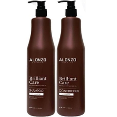 DẦU GỘI XẢ ALONZO BRILLIANT CHĂM SÓC TÓC NHUỘM 300ml - 1000ML