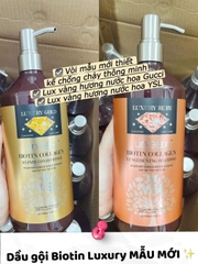 Dầu Gội Xả Biotin Collagen Luxury Gold - Ruby 500ml - 1000ml