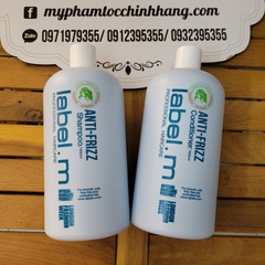 DẦU GỘI XẢ CHO TÓC BÔNG XÙ LABEL.M ANTI - FRIZZ 300ml - 200ml - 1000ML