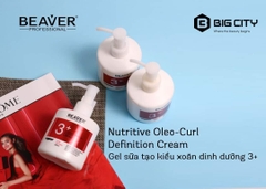 Sữa định hình sóng xoăn dưỡng tóc BEAVER Curl Enhancing Nutritional Styling Cream 200ml