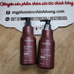 Dầu gội xả cho tóc nhuộm Alonzo Premium 300ml 1000ml