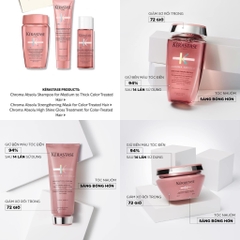 Dầu gội xả, măt nạ cho tóc nhuộm Kerastase Chroma Absolu Bain Riche Chroma Respect 250ml 200ml 1000ml