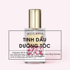 : Dầu Dưỡng Tóc Hoa Hồng Weilaiya Rejuvenate Vitality Rose Essence Pure Fragrance Hair Care Oil 40ml