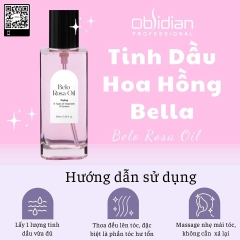 Tinh Dầu Dưỡng Tóc Hoa Hồng Bella Belo Rosa Oil Obsidian 30ml 100ml