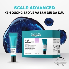 KEM DƯỠNG L'OREAL BẢO VỆ VÀ LÀM DỊU DA ĐẦU NHẠY CẢM, DỄ KÍCH ỨNG Lipid Shield 15ml*10 tuýp