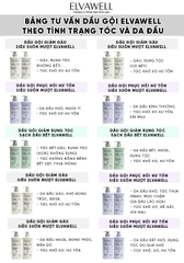 Dầu gội xả Elvawell phục hồi/ kiềm dầu/ trị gầu dạng gói 10ml (DÙNG THỬ, DU LỊCH, CÔNG TÁC)