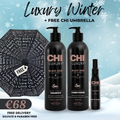 Dầu gội xả CHI Luxury Black Seed Oil(CHI Luxury Black Seed Oil Gentle Cleansing Shampoo & Moisture Replenish Conditioner) 355ml 739ml