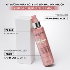 XỊT DƯỠNG NGĂN RỐI VÀ GIỮ MÀU TÓC NHUỘM KERASTASE Chroma Thermique 150ML