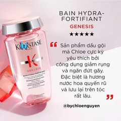 Dầu gội và dầu xả Kérastase Genesis phục hồi sợi tóc yếu, giảm đứt gãy thân tóc