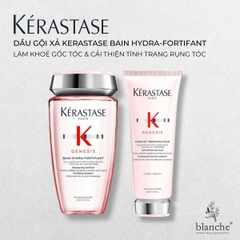 Dầu gội và dầu xả Kérastase Genesis phục hồi sợi tóc yếu, giảm đứt gãy thân tóc