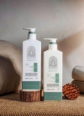 (Mẫu mới 2025) Cặp Dầu Gội Xả Collagen Vinge 1000ML Phục Hồi, Giảm Rụng, Kích mọc tóc