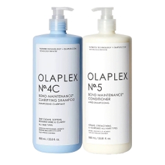 Gội Xả Làm sạch chuyên sâu Kiềm dầu OLAPLEX No 4C VÀ OLAPLEX No 5 250ML - 1000ml