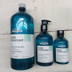 Dầu Gội Kiểm Soát Dầu L'Oreal Scalp Advanced Anti-Oiliness Shampoo 300ml/500ml/1500ml
