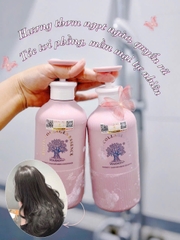 Dầu gội xả, hấp, dầu dưỡng tóc Biotin collagen essence pink 500ml