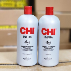 Dầu gội xả CHI Infra  (CHI Infra Shampoo & Treatment) 355ml 946ml